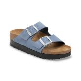 Birkenstock Arizona PAP Flex Platform Nubuk Leather Narrow Fit Blue - Sinine - Sandaalid Birkenstock Arizona PAP Flex Platform Nubuk Leather Narrow Fit Blue - Sinine - Sandaalid