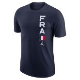 Jordan Dri-FIT France Team Tee - Sinine - Lühikeste varrukatega T-särk