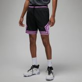 Jordan Dri-FIT Sport Diamond Shorts Black Rush Fuchsia - Must - Lühikesed püksid