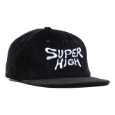 Rip N Dip Super High 6 Panel Hat Black - Must - Kork