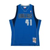 Mitchell & Ness NBA Dalls Mavericks Dirk Nowitzki Dark Jersey - Sinine - Jersey