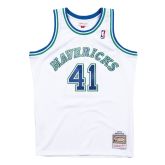 Mitchell & Ness NBA Dallas Mavericks Drik Nowitzki Swingman Jersey - Valge - Jersey