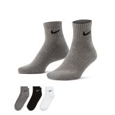Nike Everyday Cushioned Ankle Socks Multi-Color 3-Pack - Mitmevärviline - Sokid