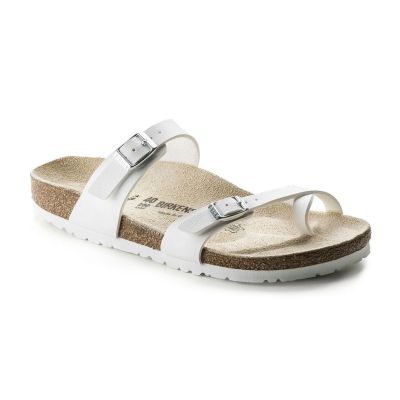Birkenstock Mayari Birko-Flor Narrow Fit White 71053 - Valge - Sandaalid Birkenstock Mayari Birko-Flor Narrow Fit White 71053 - Valge - Sandaalid