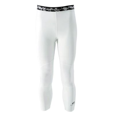 McDavid Compression 3/4 Tight With Dual Layer Knee Support White - Valge - Püksid