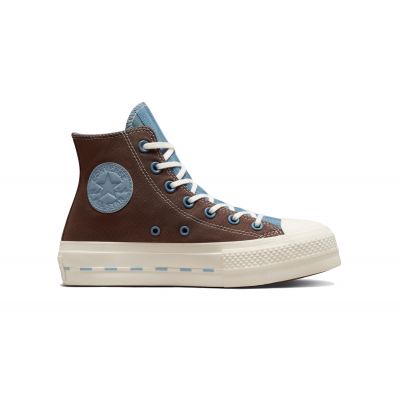 Converse Chuck Taylor All Star Lift Platform Crafted Canvas - Pruun - Tossud