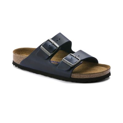 Birkenstock Arizona Soft Footbed Oiled Nubuck Leather Regular Fit - Sinine - Sandaalid Birkenstock Arizona Soft Footbed Oiled Nubuck Leather Regular Fit - Sinine - Sandaalid