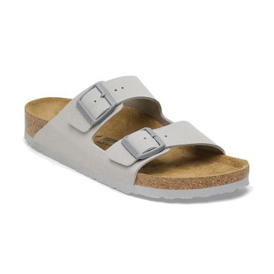 Birkenstock Arizona Birko-Flor Narrow fit Grey - Hall - Sandaalid Birkenstock Arizona Birko-Flor Narrow fit Grey - Hall - Sandaalid