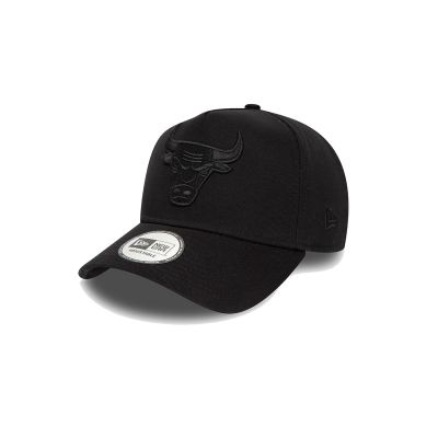 New Era Chicago Bulls NBA Seasonal Black E-Frame Trucker Cap - Must - Kork New Era Chicago Bulls NBA Seasonal Black E-Frame Trucker Cap - Must - Kork