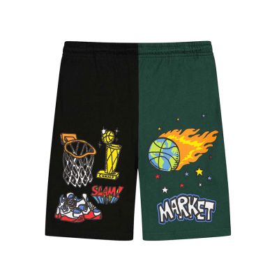 Market Memorabilia Shorts Green - Roheline - Lühikesed püksid