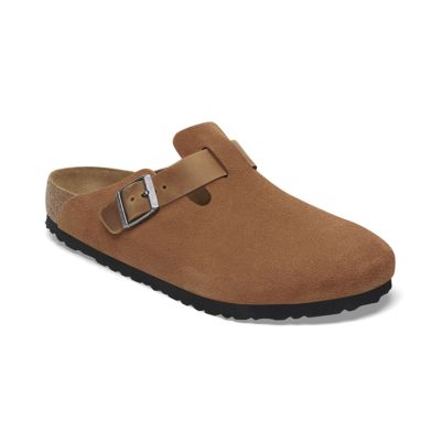 Birkenstock Boston BS Mixed Leather Regular Fit Brown 1029185 - Pruun - Sandaalid Birkenstock Boston BS Mixed Leather Regular Fit Brown 1029185 - Pruun - Sandaalid