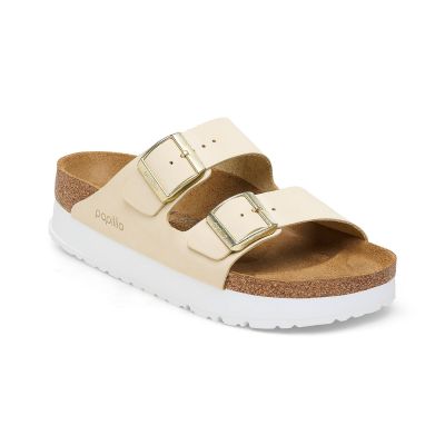 Birkenstock Arizona PAP Flex Platform Nubuck Leather Narrow Fit - Kollane - Sandaalid Birkenstock Arizona PAP Flex Platform Nubuck Leather Narrow Fit - Kollane - Sandaalid