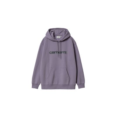 Carhartt WIP W' Hooded Carhartt Sweatshirt Purple - Lilla - Kapuutsiga harajuku