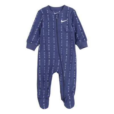 Nike Fastball Footed Coverall Bodysuit Diffused Blue - Sinine - body