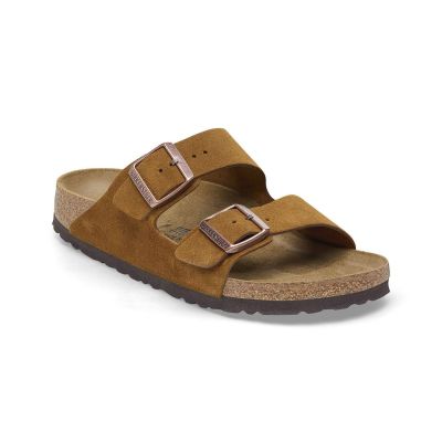 Birkenstock Arizona Suede Leather Regular Fit Brown - Pruun - Sandaalid Birkenstock Arizona Suede Leather Regular Fit Brown - Pruun - Sandaalid