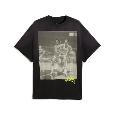 Puma MEMORY LANE Tee I PUMA Black - Must - Lühikeste varrukatega T-särk Puma MEMORY LANE Tee I PUMA Black - Must - Lühikeste varrukatega T-särk