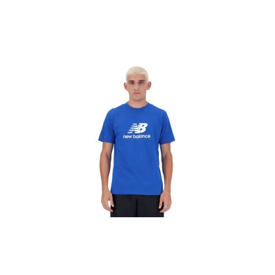 New Balance Sport Essentials Logo T-Shirt - Sinine - Lühikeste varrukatega T-särk