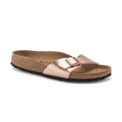Birkenstock Madrid Birko-Flor Copper Regular Fit - Roosa - Sandaalid Birkenstock Madrid Birko-Flor Copper Regular Fit - Roosa - Sandaalid