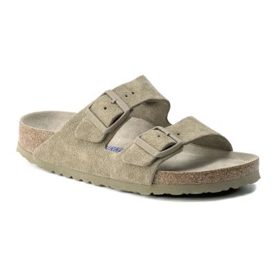 Birkenstock Arizona SFB VL Faded Khaki Regular Fit - Hall - Sandaalid Birkenstock Arizona SFB VL Faded Khaki Regular Fit - Hall - Sandaalid