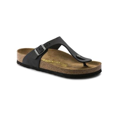 Birkenstock Gizeh Oiled Leather Regular Fit Black 845251 - Must - Sandaalid Birkenstock Gizeh Oiled Leather Regular Fit Black 845251 - Must - Sandaalid