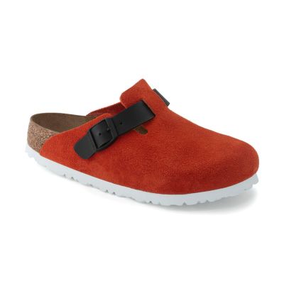 Birkenstock Boston BS Regular Fit Red - Punane - Sandaalid Birkenstock Boston BS Regular Fit Red - Punane - Sandaalid