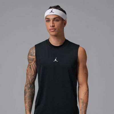 Jordan Sport Essentials Men's Dri-FIT Sleeveless Top Black - Must - Lühikeste varrukatega T-särk Jordan Sport Essentials Men's Dri-FIT Sleeveless Top Black - Must - Lühikeste varrukatega T-särk