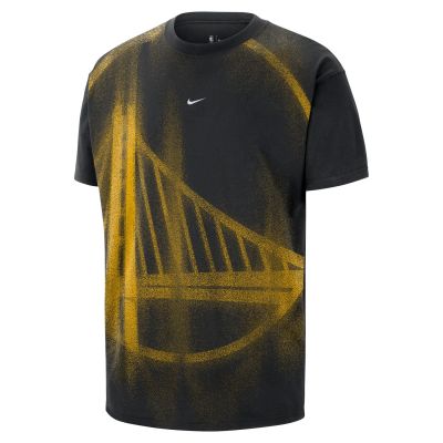 Nike Golden State Warriors Men's Basketball T-Shirt Black - Must - Lühikeste varrukatega T-särk Nike Golden State Warriors Men's Basketball T-Shirt Black - Must - Lühikeste varrukatega T-särk