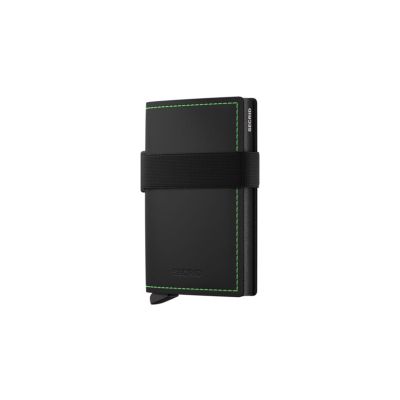 Secrid Bandwallet Matte Black-Green - Must - Rahakott Secrid Bandwallet Matte Black-Green - Must - Rahakott