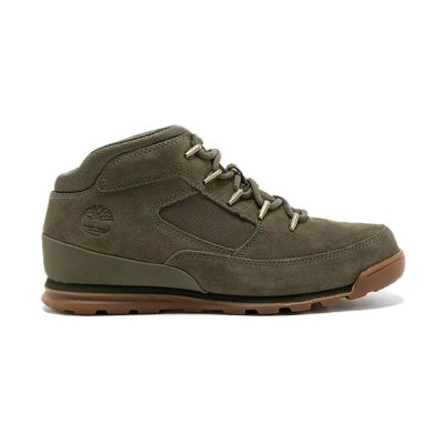 Timberland Euro Rock Mid Hiker Green Suede - Roheline - Tossud