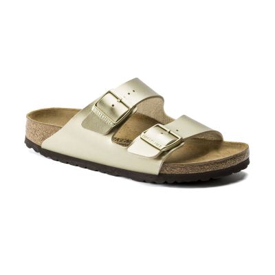 Birkenstock Arizona Birko-Flor Gold Regular Fit - Kollane - Sandaalid Birkenstock Arizona Birko-Flor Gold Regular Fit - Kollane - Sandaalid