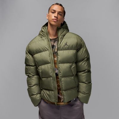 Jordan Brooklyn Therma-FIT Puffer Jacket Medium Olive - Roheline - Jope