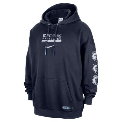 Jordan NBA Memphis Grizzlies Courtside Club Premium Pullover Hoodie - Sinine - Kapuutsiga harajuku Jordan NBA Memphis Grizzlies Courtside Club Premium Pullover Hoodie - Sinine - Kapuutsiga harajuku