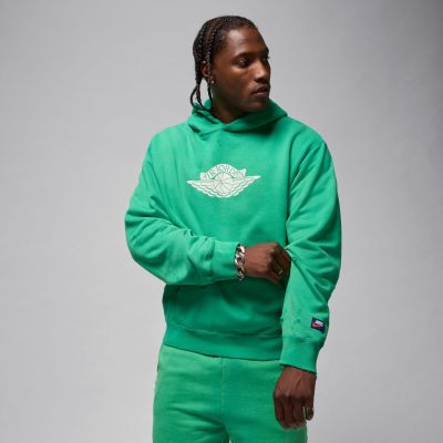 Jordan Rare Air Fleece Pullover Hoodie Stadium Green - Roheline - Kapuutsiga harajuku