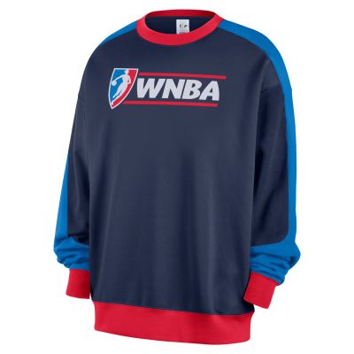 Nike WNBA 30th Fleece Crew-Neck - Sinine - Kapuutsiga harajuku Nike WNBA 30th Fleece Crew-Neck - Sinine - Kapuutsiga harajuku
