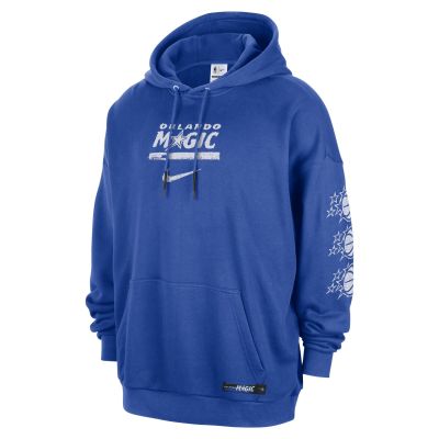 Jordan NBA Orlando Magic Courtside Club Premium Pullover Hoodie Game Royal - Sinine - Kapuutsiga harajuku Jordan NBA Orlando Magic Courtside Club Premium Pullover Hoodie Game Royal - Sinine - Kapuutsiga harajuku