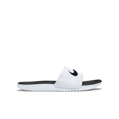 Nike Kawa "White Black" Slides (GS/PS) - Valge - Plätud