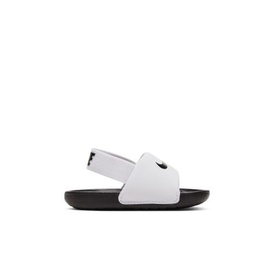 Nike Kawa "White Black" Slides (TD) - Valge - Tossud