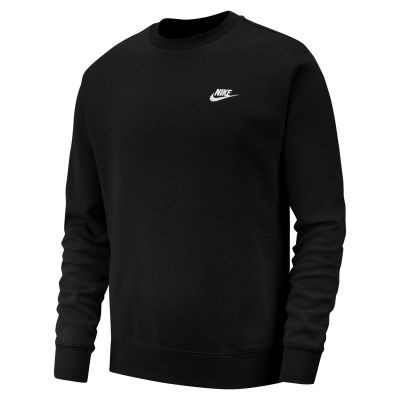 Nike Sportswear Club Fleece Crewneck Black - Must - Kapuutsiga harajuku