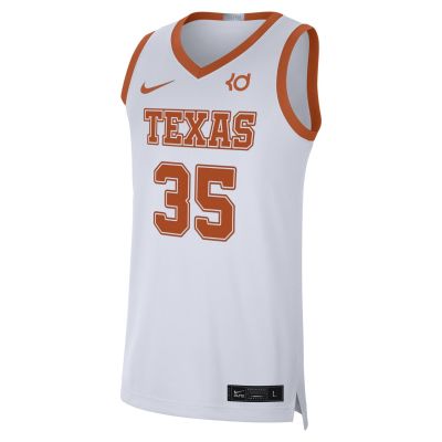 Nike Dri-FIT College Texas Kevin Durant Limited Jersey - Valge - Jersey