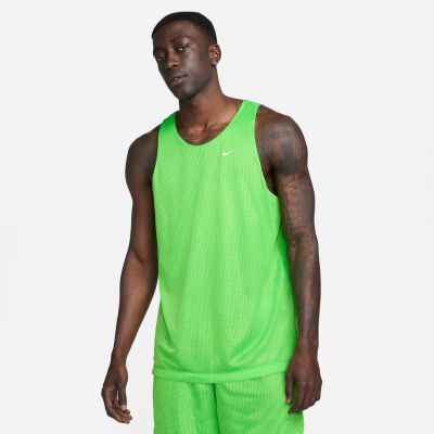 Nike Dri-FIT Standard Issue Reversible Basketball Jersey Action Green - Roheline - Jersey