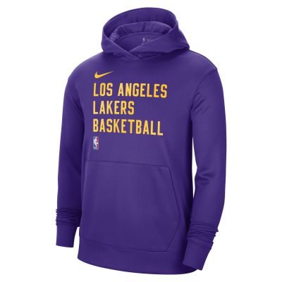 NIke Dri-FIT NBA Los Angeles Lakers Spotlight Pullover Field Purple - Lilla - Kapuutsiga harajuku