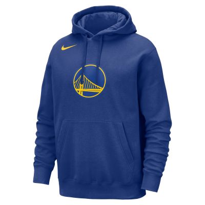 Nike NBA Golden State Warriors Club Pullover Hoodie Rush Blue - Sinine - Kapuutsiga harajuku