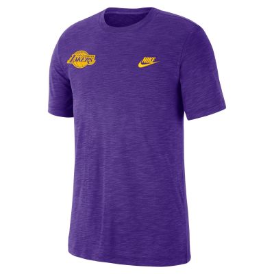 Nike NBA Los Angeles Lakers Essential Club Tee Field Purple - Lilla - Lühikeste varrukatega T-särk