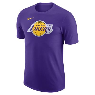 Nike NBA Los Angeles Lakers Essential Logo Tee Field Purple - Lilla - Lühikeste varrukatega T-särk