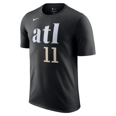 Nike NBA Atlanta Hawks Trae Young City Edition Tee - Must - Lühikeste varrukatega T-särk