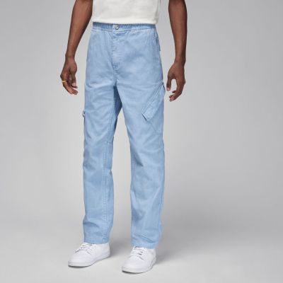 Jordan Essentials Washed Chicago Pants Blue Grey - Sinine - Püksid
