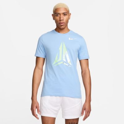 Nike Dri-FIT Ja Basketball Tee Light Blue - Sinine - Lühikeste varrukatega T-särk