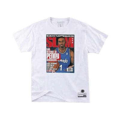 Mitchell & Ness NBA Orlando Magic  Penny Hardaway Slam Tee - Valge - Lühikeste varrukatega T-särk