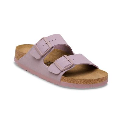 Birkenstock Arizona Birkibuc Narrow Fit Faded Purple - Lilla - Sandaalid Birkenstock Arizona Birkibuc Narrow Fit Faded Purple - Lilla - Sandaalid