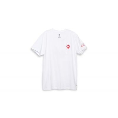 Vans x IT (Terror) WM Boyfriend T-Shirt - Valge - Lühikeste varrukatega T-särk